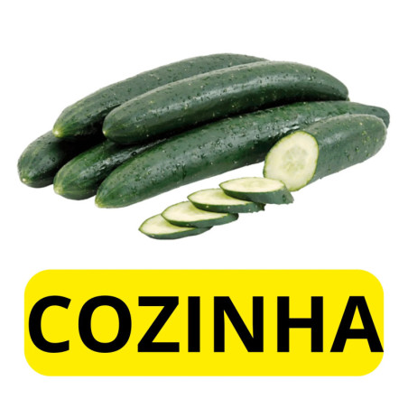 Pepino Japonês 1A - Meia Cx 10kg