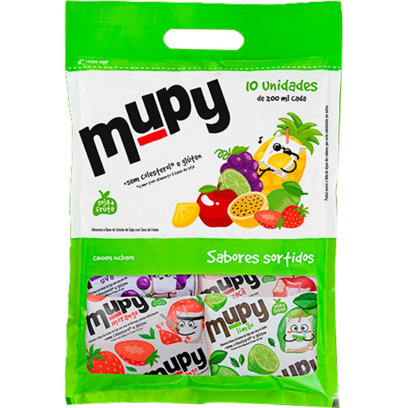 MUPY - KIT C/10 SABORES SORTIDOS