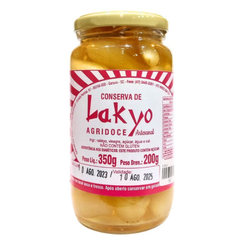 Lakyozuke (Conserva De Cebolinha) - 200G